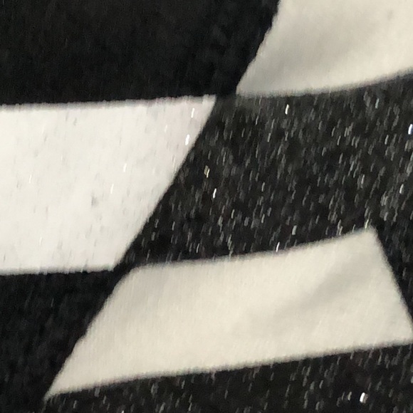 Girl’s JUSTICE Active black/white/gray leggings. Sz 12 - Picture 4 of 6